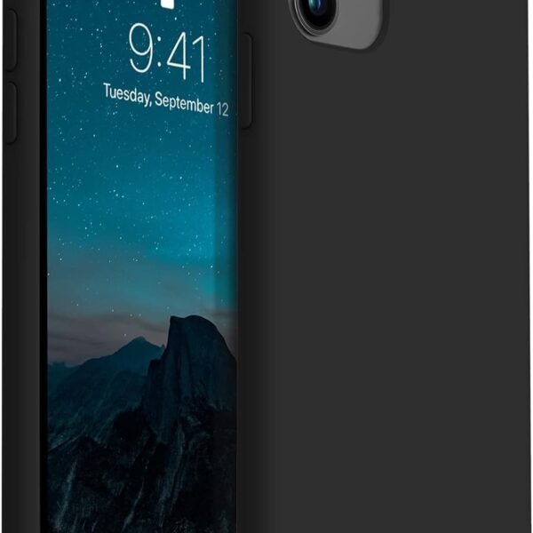 iPhone 11 Uyumlu Siyah Lansman Silikon Kılıf