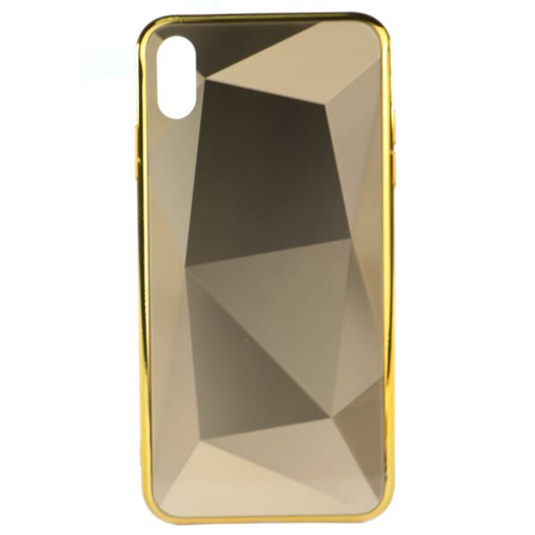 iPhone X - Xs Uyumlu Diamond Design Silikon Kılıf