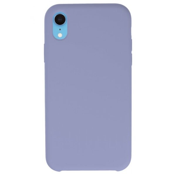 iPhone Xr Uyumlu Lila Silikon Kılıf