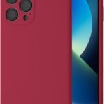 iPhone 11pro Uyumlu Kamera Korumalı Bordo Lansman Kılıf