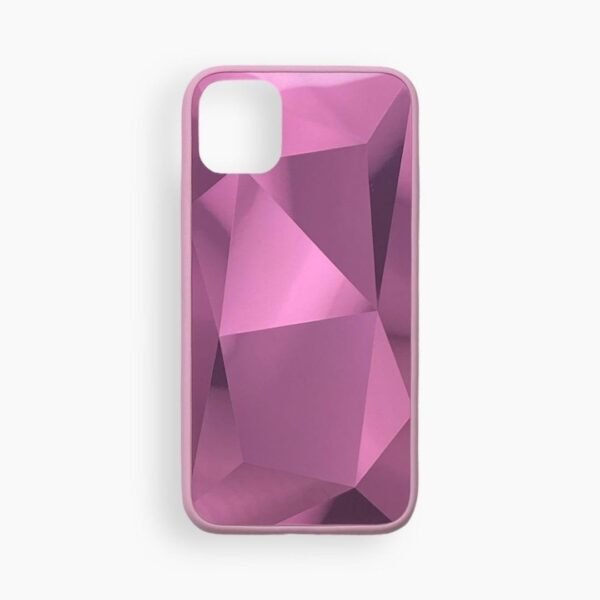 iPhone 11Pro Max Uyumlu Diamond Desing Rose Gold Silikon Kılıf