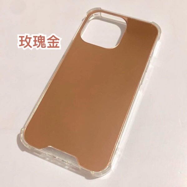 iPhone 11Pro Max Uyumlu Aynalı Gold Kılıf