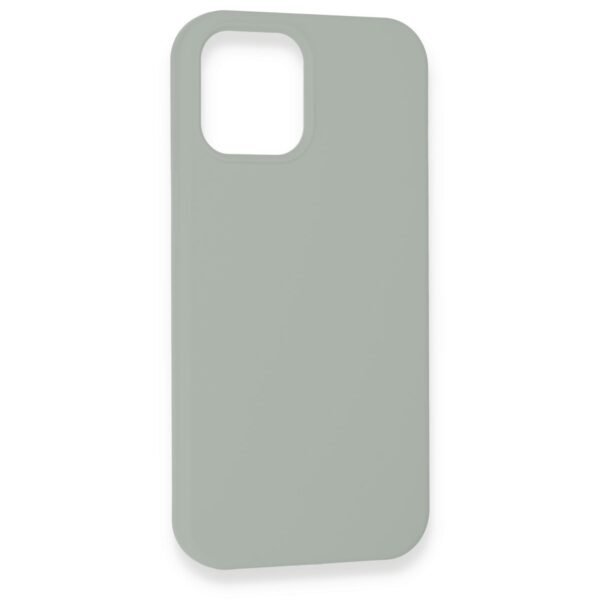 iPhone 12 Pro Max Lasnman Gri Kılıf