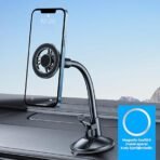 Mıknatıslı Vantuzlu Araç İçi Telefon Tutucu