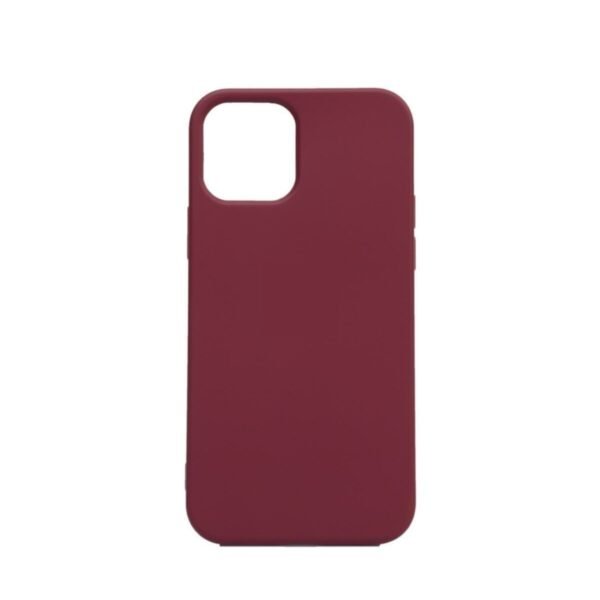 iPhone 12 Mini Uyumlu Bordo Lansman Kılıf