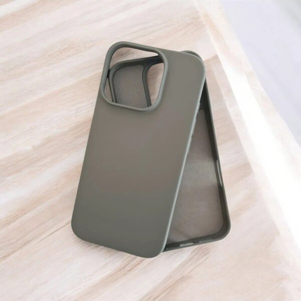 iPhone 15 Pro Max Uyumlu Lansman Gri Kılıf