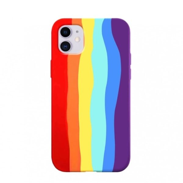 iPhone 12 Uyumlu Ebruli Desen Silikon Kılıf