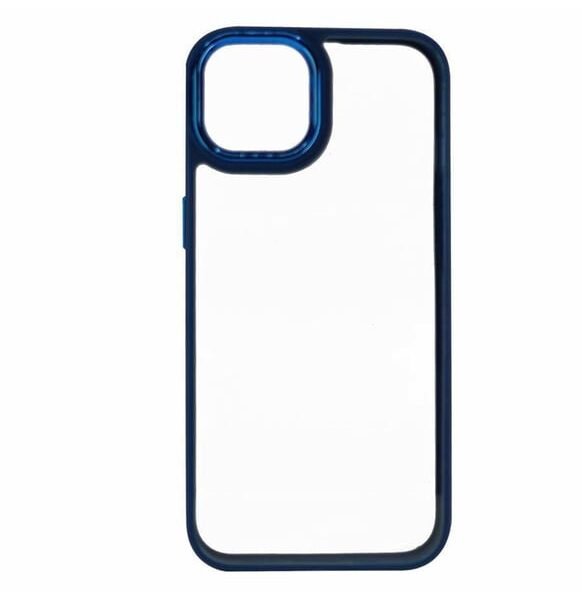 iPhone 12 Pro Max Mavi Soft Akrilik Kılıf