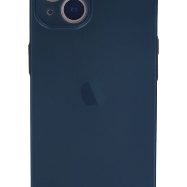 iPhone 13 Uyumlu Ultra İnce Mat Lacivert