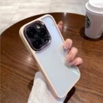 iPhone 14 Pro Max Uyumlu Sararmaz Plexi Kılıf