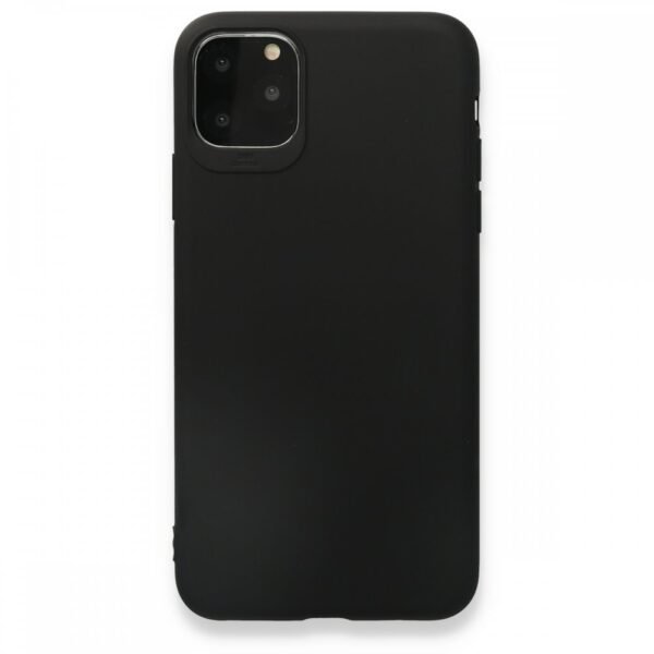 iPhone 11pro Uyumlu Siyah Silikon Kılıf