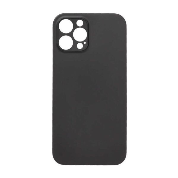 iPhone 12 Pro Max Ultra İnce Siyah Kılıf