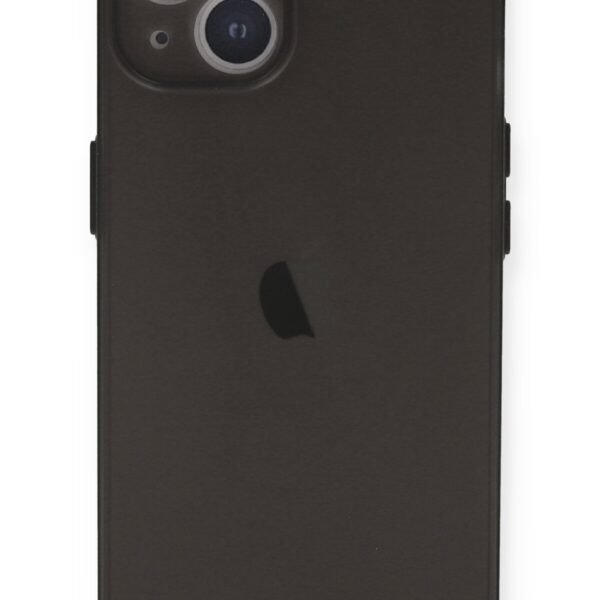 iPhone 14 Uyumlu Ulta İnce Mat Siyah Kılıf