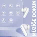 Woyax by Deji Classy Kablosuz Bluetooth Kulaklık, HD mikrofonlu iş ve spor için, HiFi Stereo Ses - Görsel 3