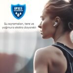 Woyax by Deji Classy Kablosuz Bluetooth Kulaklık, HD mikrofonlu iş ve spor için, HiFi Stereo Ses - Görsel 5