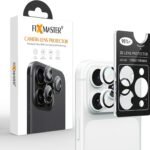 Fixmaster iPhone 17 Pro ve 17 Pro Max Uyumlu Kamera Lens Koruyucu, Gümüş, Orijinal Rengiyle Kusursuz Uyum, Darbe Emici, 9H Temperli Cam, Kolay Kurulum, Anti-Reflection Kaplama, Metal Çerçeve (Kopya)