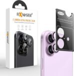 Fixmaster iphone 17 Uyumlu Kamera Lens Koruyucu, Lavanta, Orijinal Rengiyle Kusursuz Uyum, Darbe Emici, 9H Temperli Cam, Kolay Kurulum, Anti-Reflection Kaplama, Metal Çerçeve (Kopya)